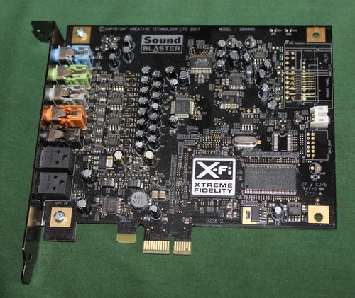 SoundBlaster X-F1, 0880 Sound Card By Creative, have 2