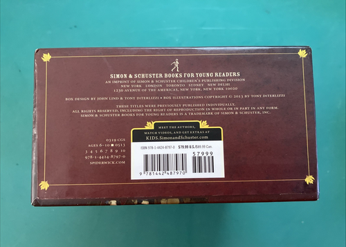 Spiderwick Chronicles, Complete Series Hardcover Box Set. Diterlizzi/Black. VG. - Picture 7 of 16