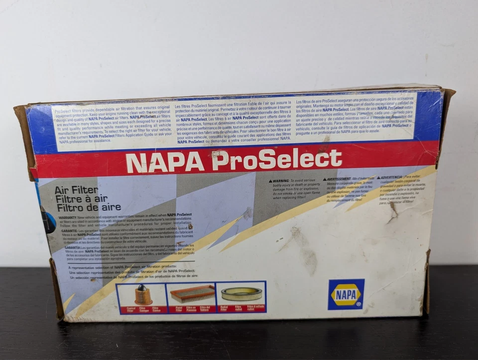 Filtro de aire NAPA ProSelct para 1998-2002 HONDA Accord 2,3 L CA8133 nuevo stock antiguo Foto 2 de 4