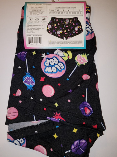 New Women's Blow Pop Lounge Shorts Small - Picture 2 of 3