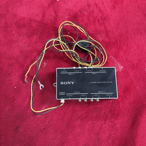 Sony XA-C30 Unilink Selector – CD/MD-Wechsler, AUX, MP3 Interface – Rarität