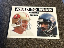 1991 Pinnacle - Joe Montana, Mark Carrier #353