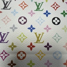 Louis Vuitton Vinile Multi Monogramma per Creazione e Riparazione Pezzo 12" X 12"