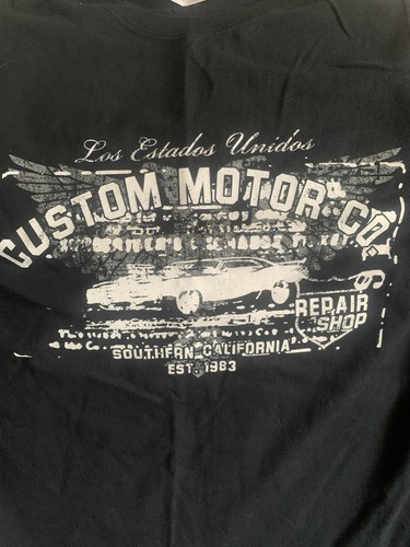 Pre Owned Men's Gildan Los Estados Unidos Custom Motor Co Tank Top Sz Sm - Picture 5 of 8