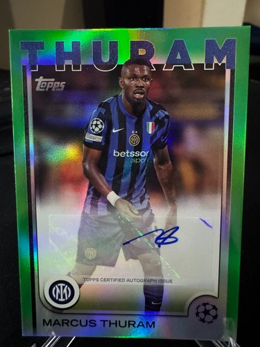 2024-25 Topps UCC Marcus Thuram /99 autograp/auto