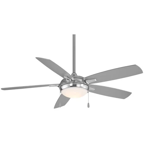 Minka Aire Lun-Aire 54" Ceiling Fan - Silver 5-Blade - Picture 2 of 5
