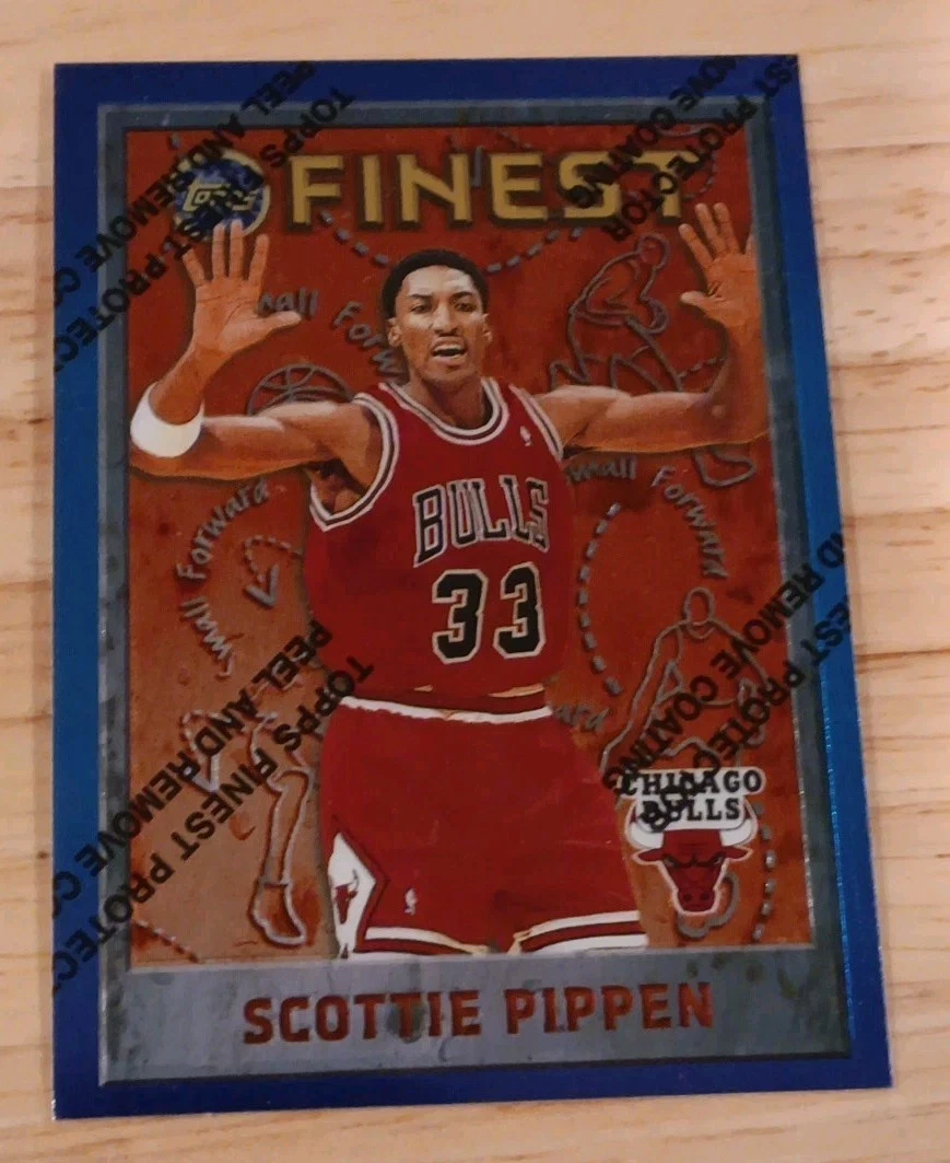 CARTE DE BASKETBALL Scottie Pippen 1989 1990 NBA Hoops #244 Chicago