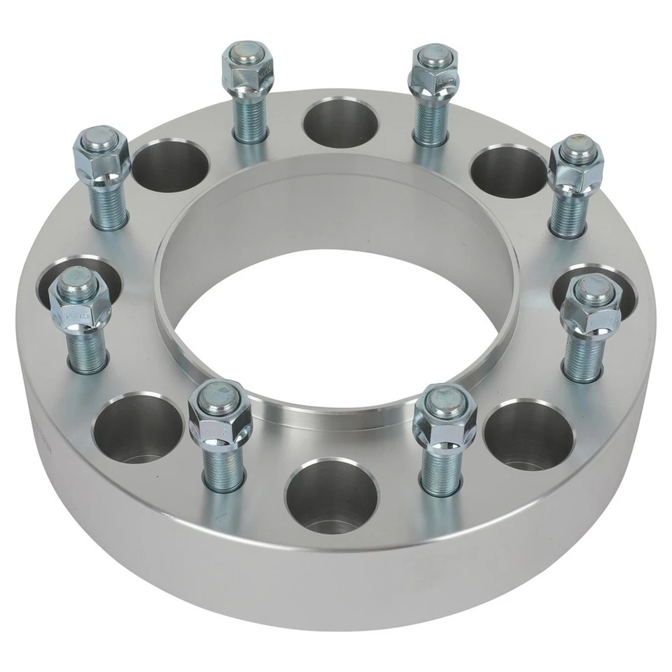 4x 2" 8x200 Wheel Spacers 14x1.5 Fits Ford F-350 Super Duty Dually Ram 3500 - Image 4 of 4