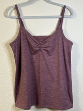 Torrid Pink Plus Size Performance Ruched Active Tank 2XL Summer Work Out  Good