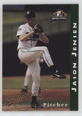 1998 Multi-annonces Sports South Bend haute qualité Silver Hawks Jason Jensen #17