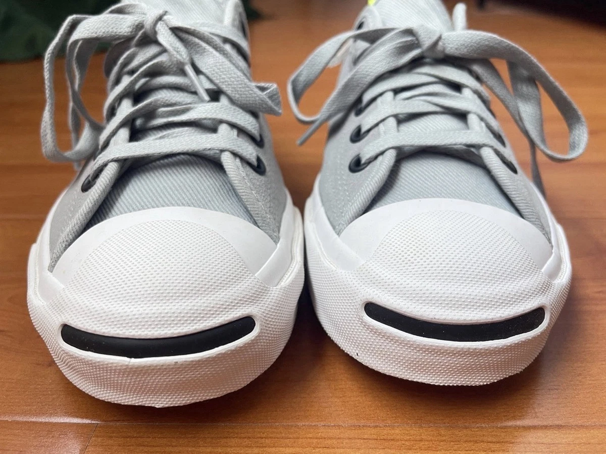 Converse Jack Purcell Low Top Schnürschuhe Sneaker grau weiß gelb Unisex