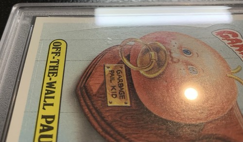 1985 Garbage Pail Kids Off-The-Wall Paul 75a PSA 9 MINT-RARE GLOSSY TESSIE!! TWT - Picture 9 of 9