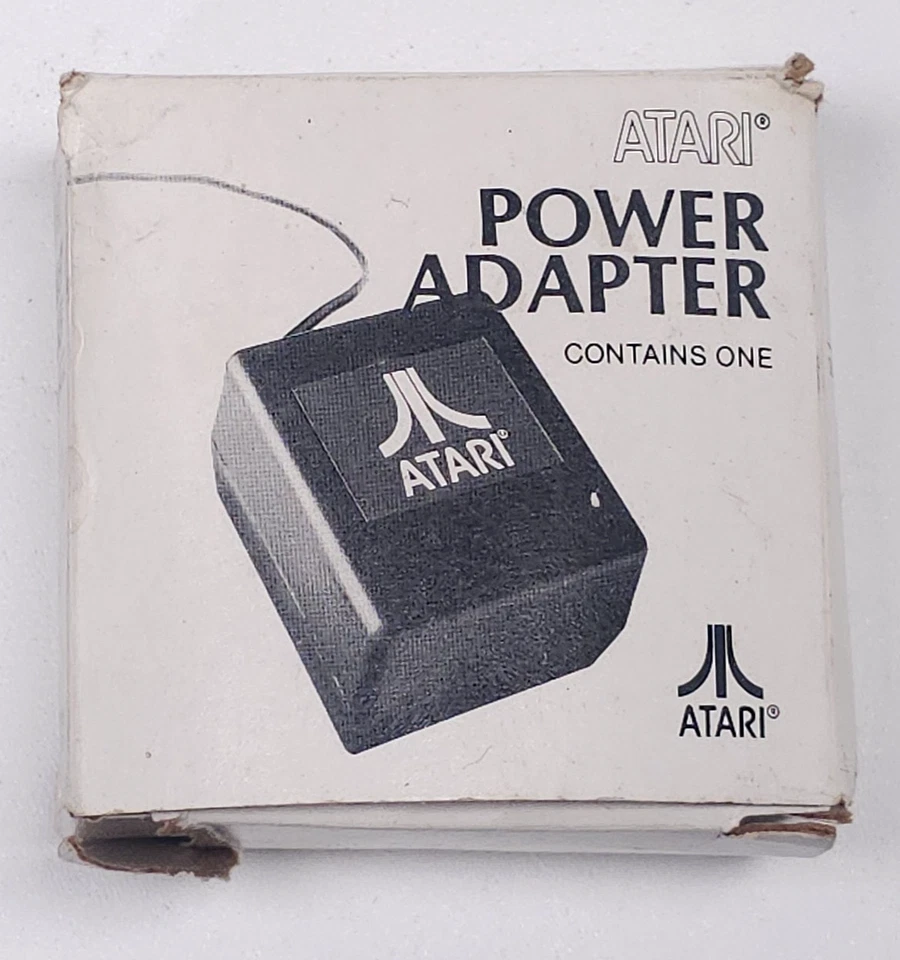 Vintage Atari 2600 Power Supply CO16353 9V AC Adapter Cord 1981 OEM Plug IN BOX - Image 2 of 4