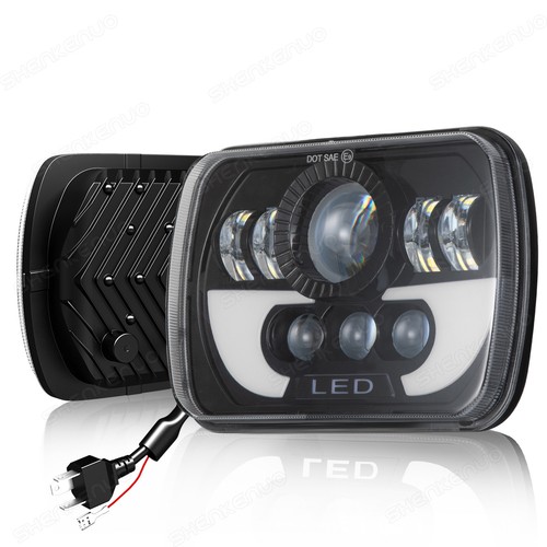 Faro cuadrado LED para Plymouth Reliant 1981-1989 5x7 7X6" H6014/H6052/H6054 - Imagen 16 de 17