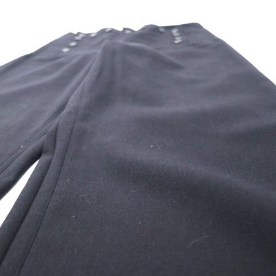 80s アメリカ軍 実物 US Navy Sailor pants 36R US Navy 80's 13 button Wide Sailor PANTS 34R Navy Melton