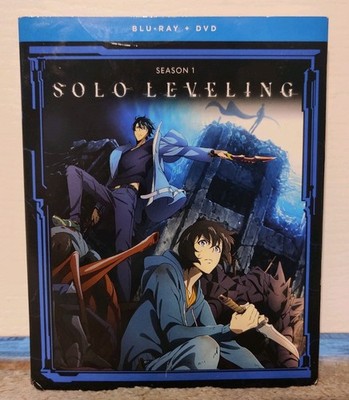 Solo Leveling Season 1 Anime Blu-ray & DVD by Crunchyroll & Aniplex w/ Slipcover
