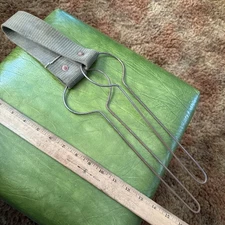 Vintage Canvas & Copper Duck Hunting Game Bird Game Carrier Made In USA 1960’s