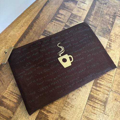 Starbucks Filipinas Planner 2017 bolsa de tela marrón con marcador de pegatinas de taza - Imagen 2 de 7