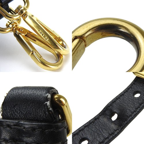 Prada Handtasche Schulter Nylon Leder Schwarz Damen PRADA - Bild 8 von 12
