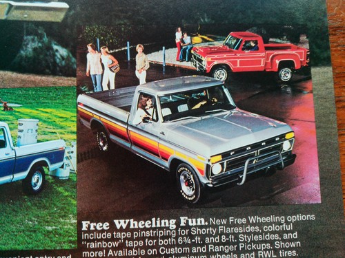 1977 Ford Pickup Sales Brochure Literature F-100 F-150 F-250 F-350 Ranger Truck - Picture 10 of 11