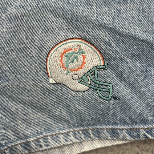 Vintage Miami Dolphins Shorts Herren 34 NFL Football Team Spirit 90s Vintage Jorts - Bild 7 von 16