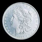 1884-O Morgan Silver Dollar