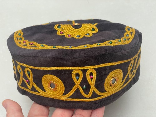 Fez folclórico oriental, auténtico fez turco, gorra hecha a mano, sombrero étnico exótico - Imagen 116 de 320