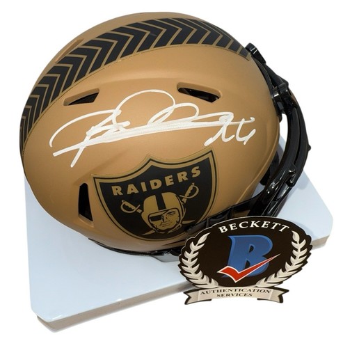 ROD WOODSON SIGNED STS SALUTE OAKLAND RAIDERS MINI HELMET BECKETT COA 2W841979 - Picture 2 of 9