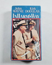 In Harms Way VHS Tape Sealed New 1990 Paramount Home Video Watermarks