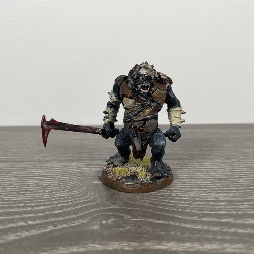 Warhammer Troll Häuptling Buhrdur Herr der Ringe Hobbit LOTR | Metall bemalt