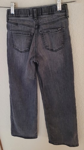 Abercrombie Kids High-Rise Wide Leg Jeans Girls (Size: 9/10) 24"W 24"L Pull-on - Picture 8 of 9