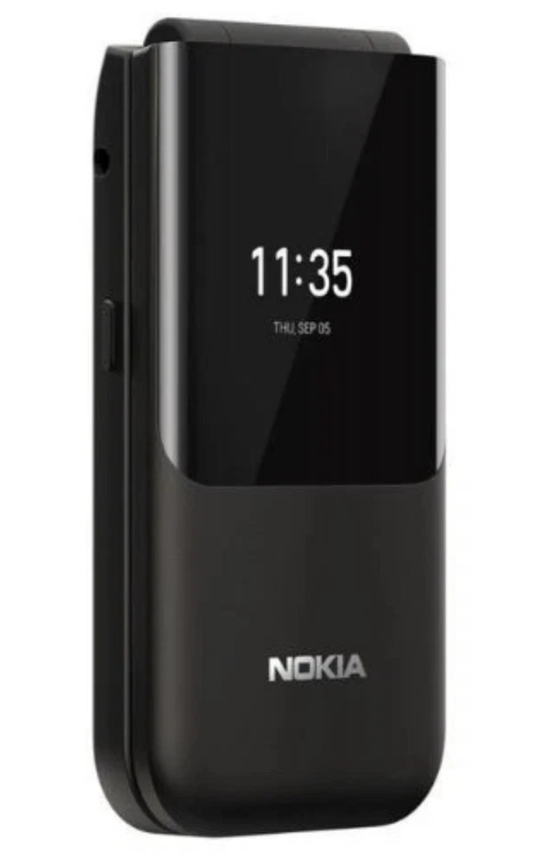 Nokia 2720 Flip 2G Dual SIM Unlocked, 2.8 Inch - Brand New Sealed Box - Black - Image 2 of 3