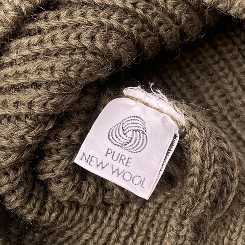 Vintage Fisherman Aran Pullover Large Grobstrick Handstrick 100% Wolle Made England - Bild 9 von 12