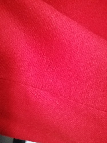 Vintage Damen roter klassischer Blazer Jacke 100 % Wolle in Größe 14 Petites Made in USA - Bild 5 von 6