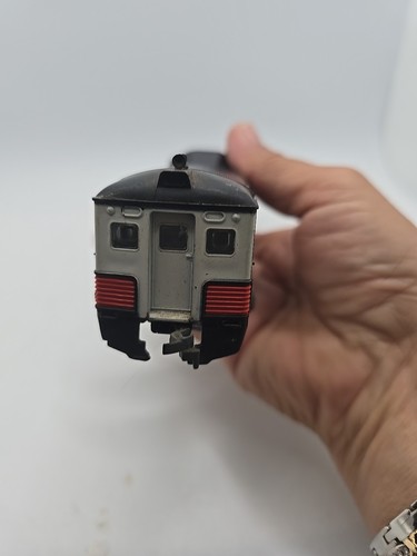 "Ho" Rail Diesel Car Athearn Miniature Trains Ho Scale New Haven Red Black - Picture 11 of 17