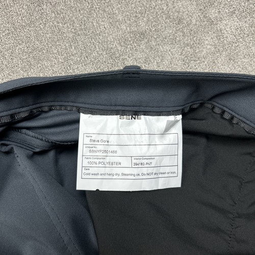 Pantalones Sene Para Hombres 44x30 Azul Marino Flex Tech Vestido Elástico Chino Pantalones Rendimiento - Imagen 4 de 10