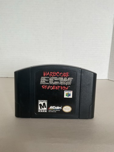 ECW: Hardcore Revolution Cart Only Nintendo 64 (N64) - Picture 1 of 3