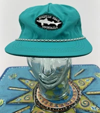 Dogfish Head Brewing Craft Cocktails Rope Hat Teal Embroidered Snapback