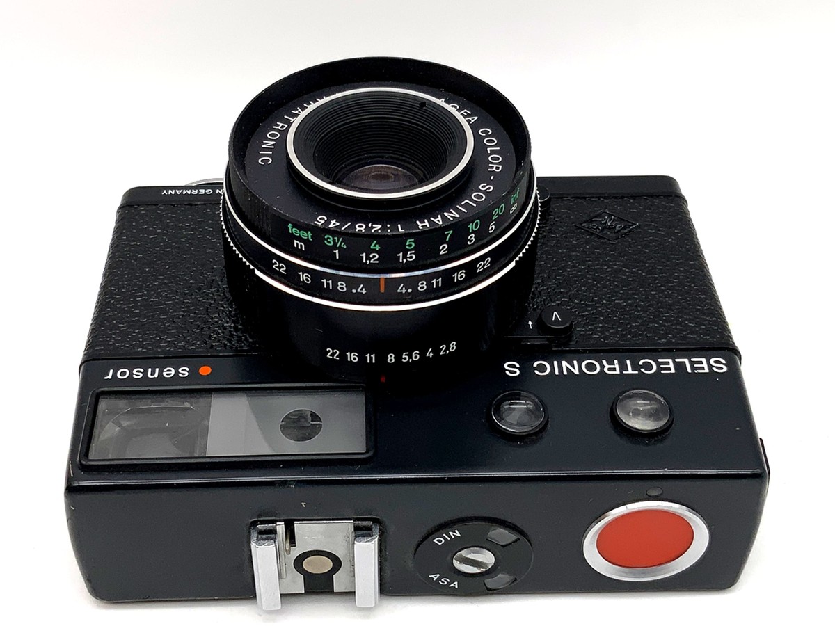 Agfa Selectronic S Viewfinder With Color Solinar 1:2.8/45