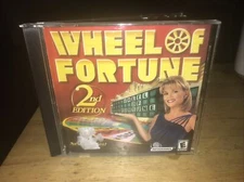 Wheel of Fortune, 2nd Edition Jewel Case (PC, 2004) Case & Working Game FREESHIP