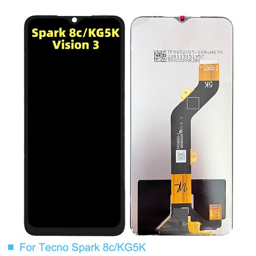 LCD für Tecno Spark Go 2023 2024 6 Go 10 20 Pro 10c 8c Pop5 LTE Pro Pova Neo - Zdjęcie 18 z 30