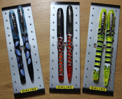 3 Füller- und Kugelschreiber Sets von Online Pen