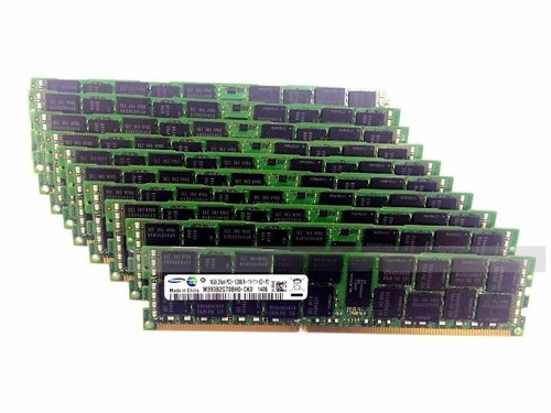 Pack of 10 16GB DDR3 1600MHZ PC3-12800R 2Rx4 240Pin Server Ram