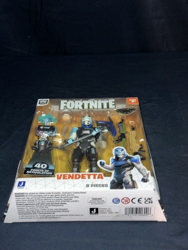 FORTNITE LEGENDARY SERIES VENDETTA  6" ACTION FIGURE JAZWARES EPIC GAMES - Picture 6 of 9