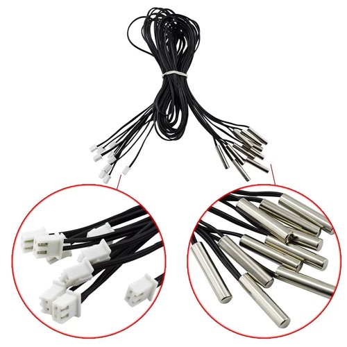 2pcs NTC 10K Digital Temperature Sensor Waterproof Probe - Picture 2 of 6