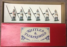Crusaders Ruffles  Flourishes Toy Soldiers By Valiant 6 Pcs 105