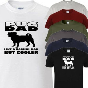 choose colour and size from menu All Dog Breeds Available pug dad t Shirt