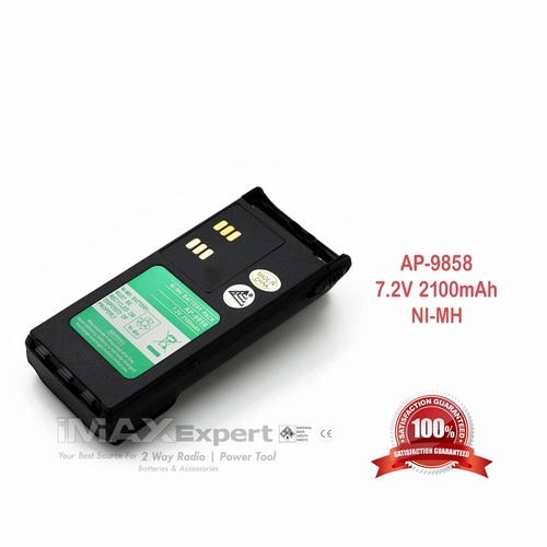 Batería NiMh 7,2V 2100mAh para Motorola NTN9858, XTS1500, NTN9815, XTS2500 - Imagen 6 de 6