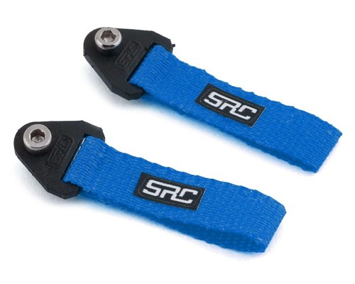RC 1/10 Scale TOW LINE SLING Straps V2 Bolt On (2pc) -BLACK- - Picture 5 of 6