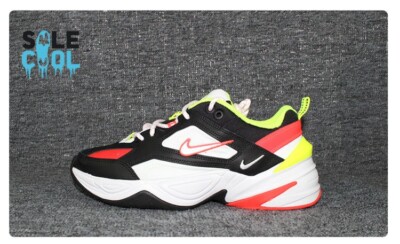 Nike M2K Tekno Crimson Volt Black White Red Men's Shoes